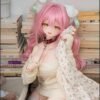 Luna - 85cm Anime TPE Doll with Articulated Skeleton and PVC Head, SKU: DD063-85 product image showing body appearance and material texture
