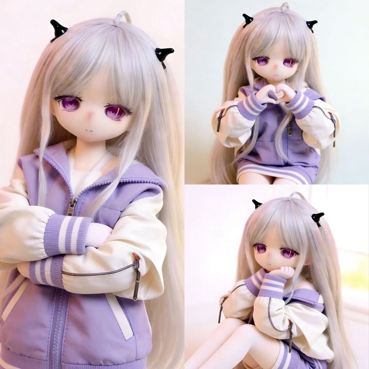 DD06585 Luna 85cm TPE anime doll collage showing various poses including sitting and standing Luna 85cm Anime Tpe Doll Dd065 85 Luna 85cm Tpe Anime Doll Collage Showing Various Poses Including Sitting and Standing Dd065 Dd065 luna collage poses sitting and standing