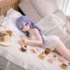 Luna - 85cm TPE Anime Doll with Articulated Skeleton, Realistic PVC Head 68cm product image showing body appearance and material texture