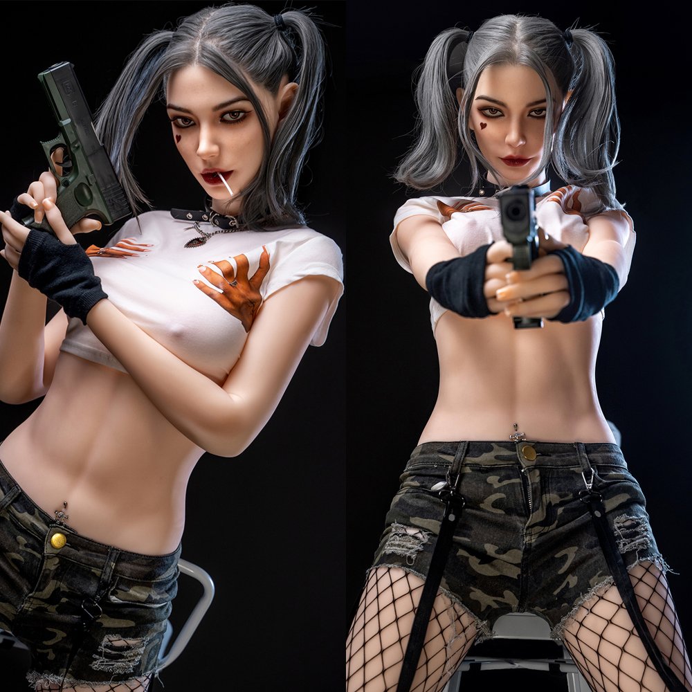 Raven 165cm TPE DCup Doll main view EU173-M7KQT Raven - 165cm TPE Body D-Cup Realistic Doll product image showing body appearance and material texture