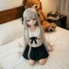 Lana - 68cm Mini Anime Full-Body TPE Figure with Articulated Skeleton with Articulated Skeleton, TPE Body PVC Head product image showing body appearance and material texture