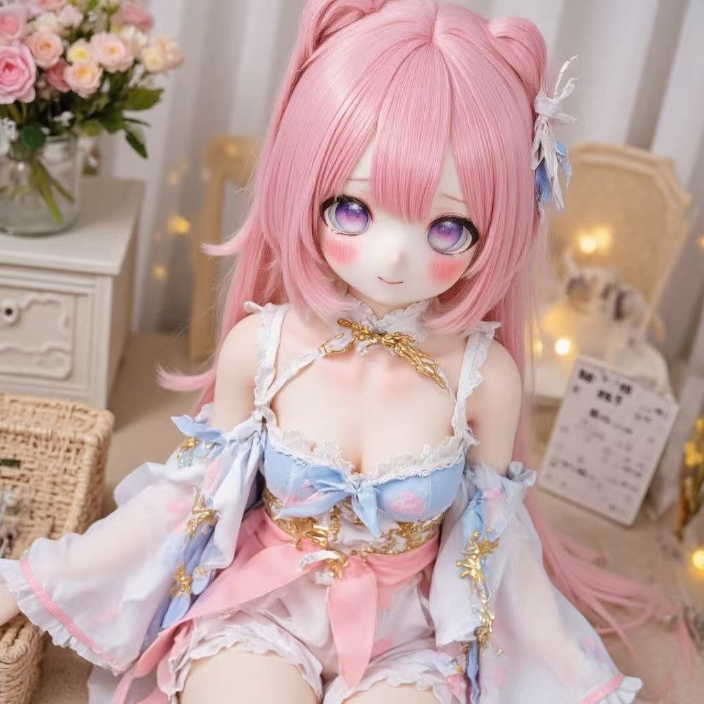 DD097 Mio 85cm TPE anime doll closeup of her face with large purple eyes and detailed outfit Mio Anime Full body Tpe Figure with Articulated Skeleton Tpe Body Pvc Head 68cm Dd097 Mio 85cm Tpe Anime Doll Close up of Her Face with Large Purple Eyes and Detailed Outfit Dd097 Dd097 mio close up face and outfit