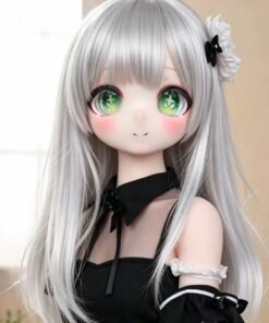 Home Sexdollwildnight comyour Perfect Companion Awaits Dd111 Luna 68cm Tpe Anime Doll Close up of Her Face with Striking Green Eyes Silver Hair and Delicate Features Dd111 Dd111 luna anime doll face close up silver hair green eyes