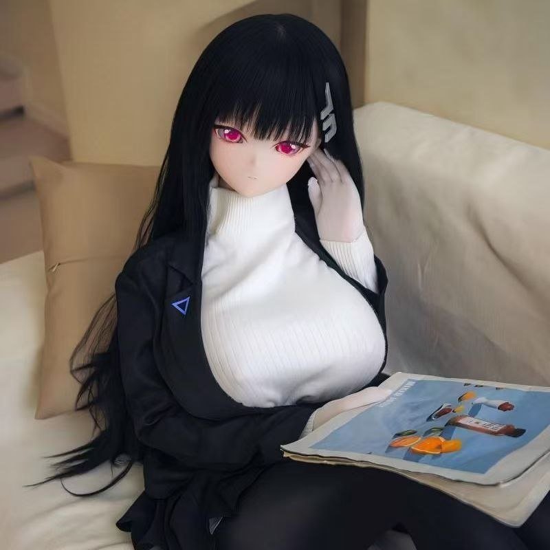 DD113 Ren 168cm full TPE realistic doll sitting pose in casual outfit with blazer and turtleneck Dd113 Ren Full Tpe Realistic Doll with Articulated Skeleton 85cm Dd113 Ren 168cm Full Tpe Realistic Doll Sitting Pose in Casual Outfit with Blazer and Turtleneck Dd113 Dd113 ren casual outfit sitting pose