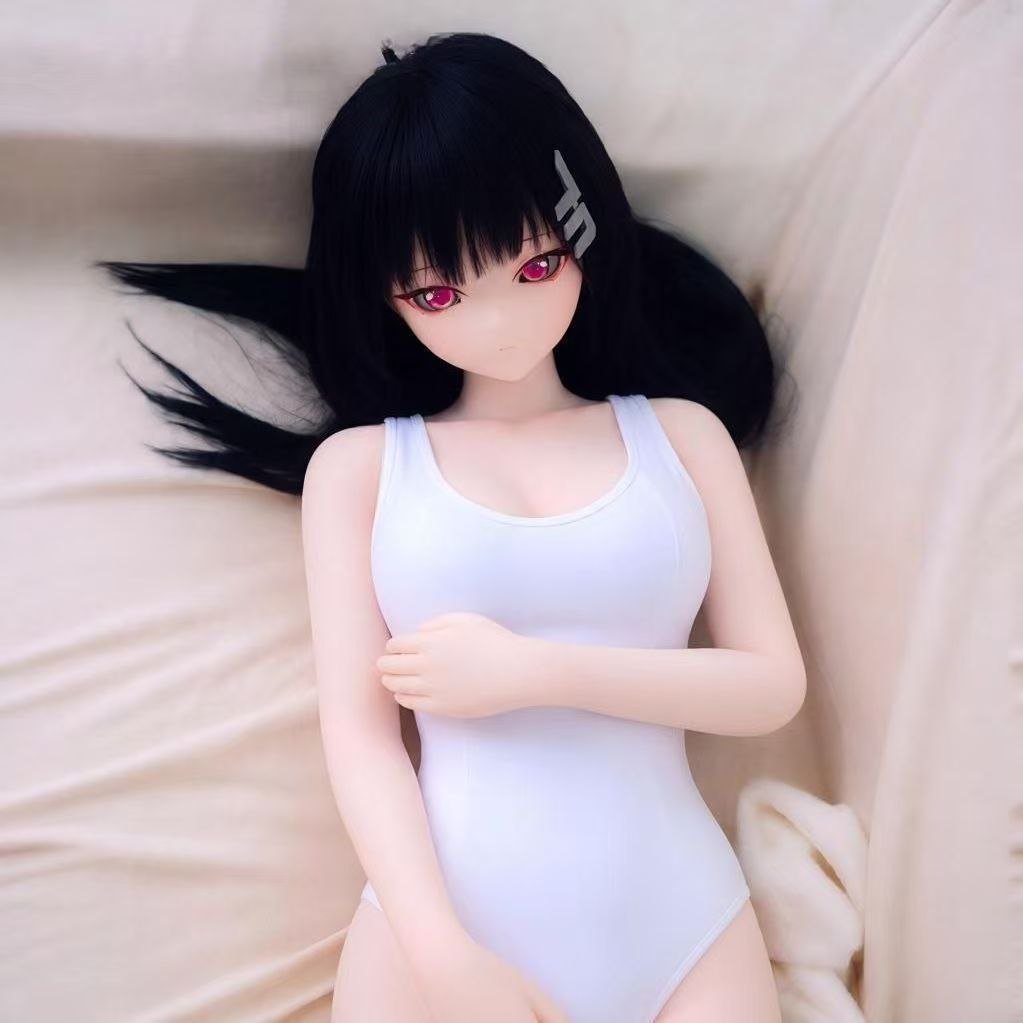 DD113 Ren 168cm full TPE realistic doll relaxed lying pose in white swimsuit showing hair Dd113 Ren Full Tpe Realistic Doll with Articulated Skeleton 85cm Dd113 Ren 168cm Full Tpe Realistic Doll Relaxed Lying Pose in White Swimsuit Showing Hair Dd113 Dd113 ren swimsuit lying pose relaxed
