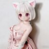 DD122 122cm unknown realistic doll, detail hands view
