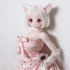 DD122 122cm unknown realistic doll, standing pose view
