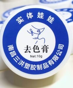TPE & Silicone Doll Stain Remover Cream – Deep Color Transfer Removal for Clothing & Fabric Stains, Restore Original Skin Color product image showing body appearance and material texture